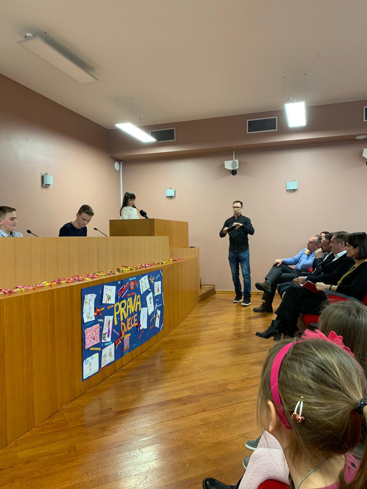 Predstavnica DV Velika Gorica na Dječjem gradskom vijeću