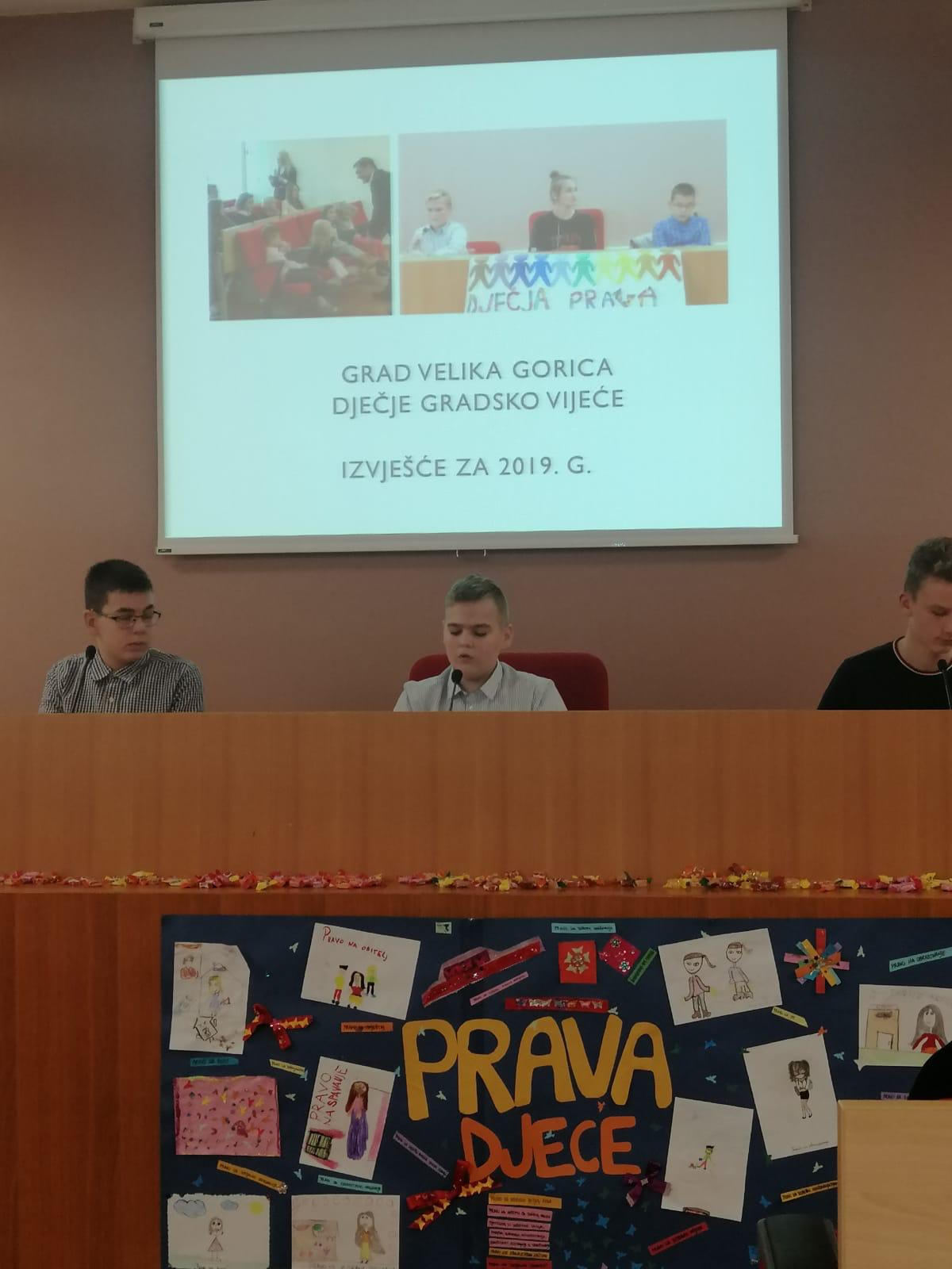 Predstavnica DV Velika Gorica na Dječjem gradskom vijeću