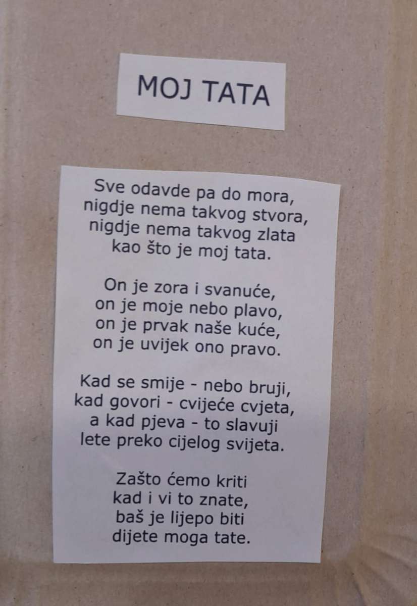 Dan očeva u našem vrtiću i očevi u očima djece – PO Kurilovečka i program predškole Vukovina