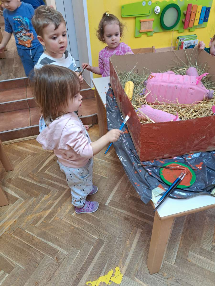 Upoznajemo domaće životinje – jaslička skupina, PO Kurilovečka