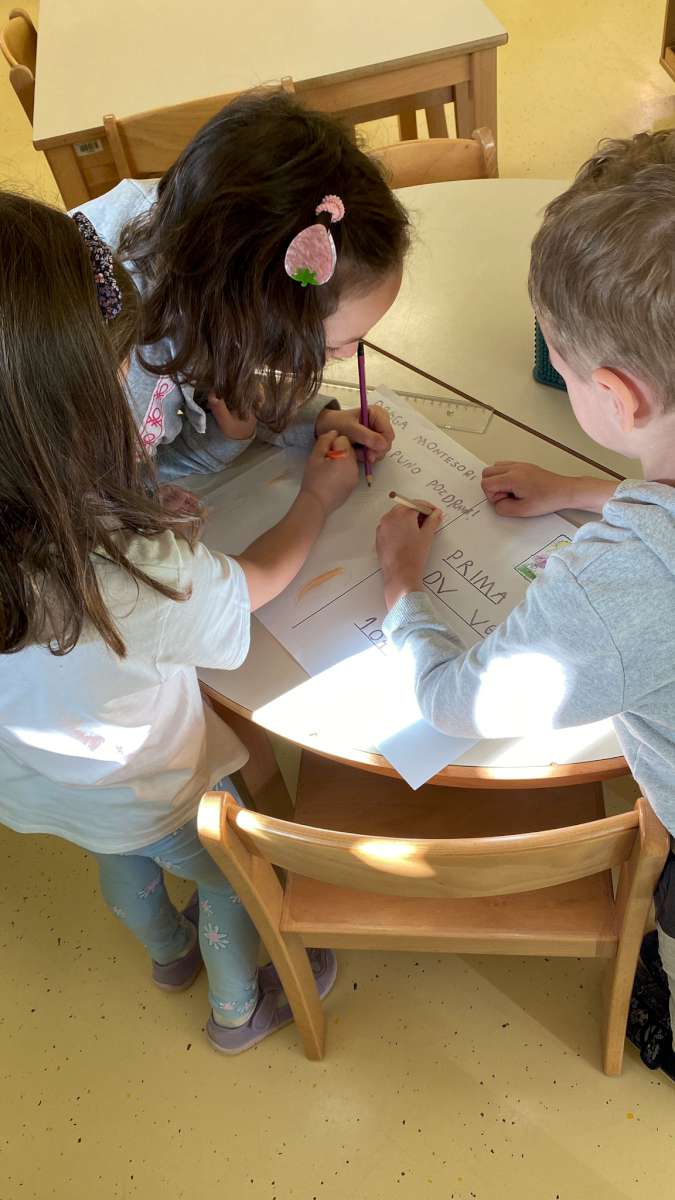 Pisanje i slanje razglednica – skupina s alternativnim Montessori programom, objekt Pucekovićeva